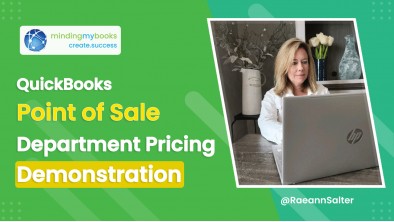 QuickBooks Point of Sale: Department Pricing Demonstration