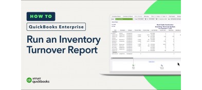 Use the Inventory Turnover report in QuickBooks Enterprise 2024