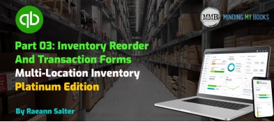 Mastering Inventory Reorder Points and Transaction Forms in Multi-Location Inventory