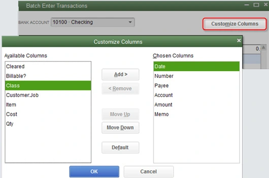 Batch Tracking for QBE | MMB