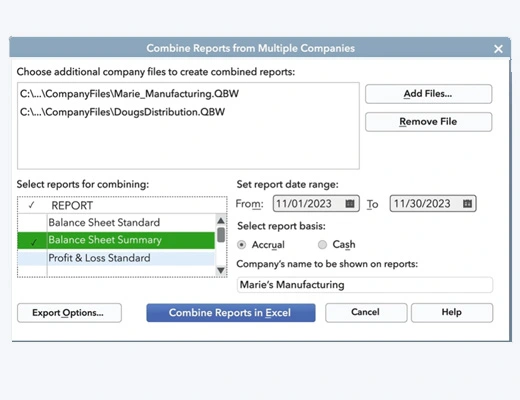 Scheduled Report Automation of QBE | MMB